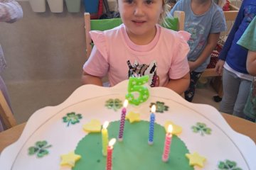 Oslava narozenin - Anička