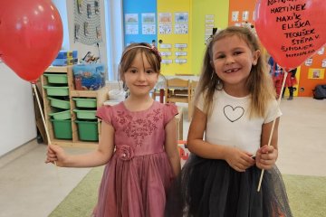 Oslava narozenin - Eliška a Emilka