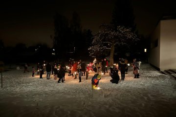 Vánoční posezení na třídě