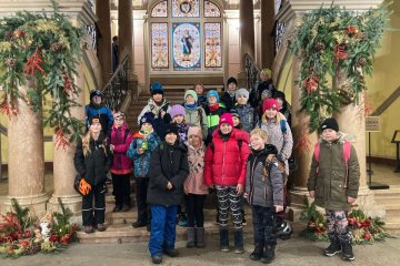 Dopravní hřiště s vůní Vánoc