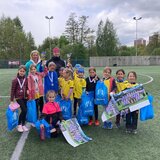 Dvakrát na bedně! Fotbalistky slaví úspěch