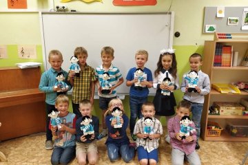 První školní den v Machníně