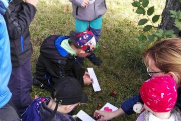 Páteční učení venku