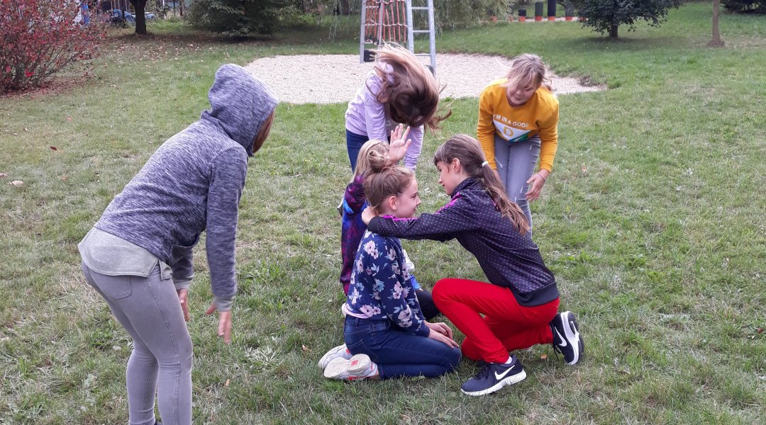 Učení venku hudební výchova V. třída