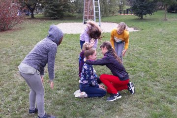 Učení venku hudební výchova V. třída