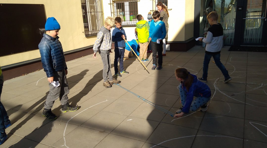 Učíme venku - geometrie