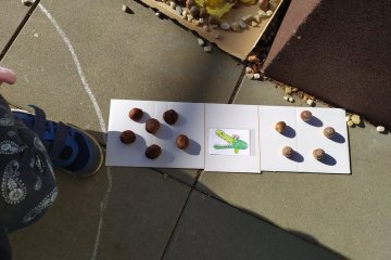 Pondělní matematika venku a trochu pizzy za odměnu