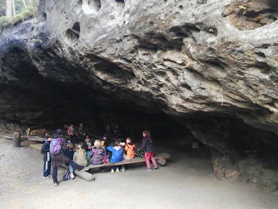 Jeřmanská skála - Cikánský převis