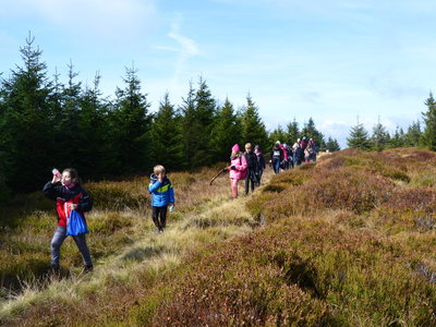 Vlevo Čechy - vpravo Polsko
