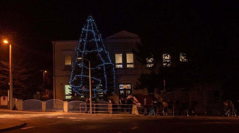 Rozsvícení vánočního stromečku