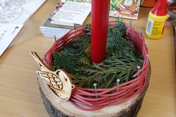 Vánoční besídka u nás ve třídě