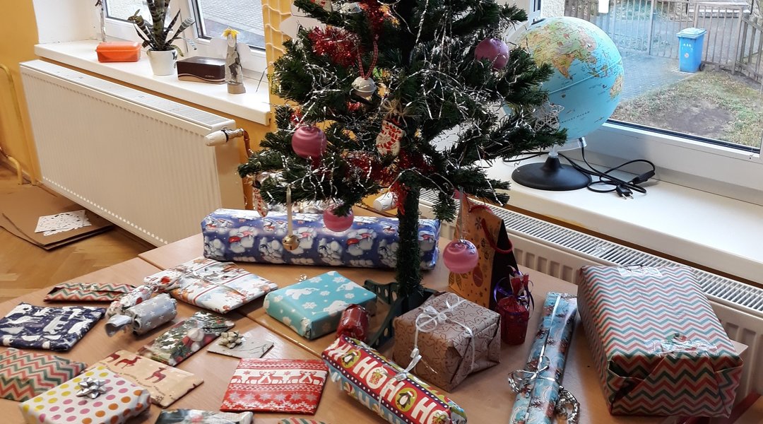 Vánoční besídka u nás ve třídě