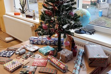 Vánoční besídka u nás ve třídě